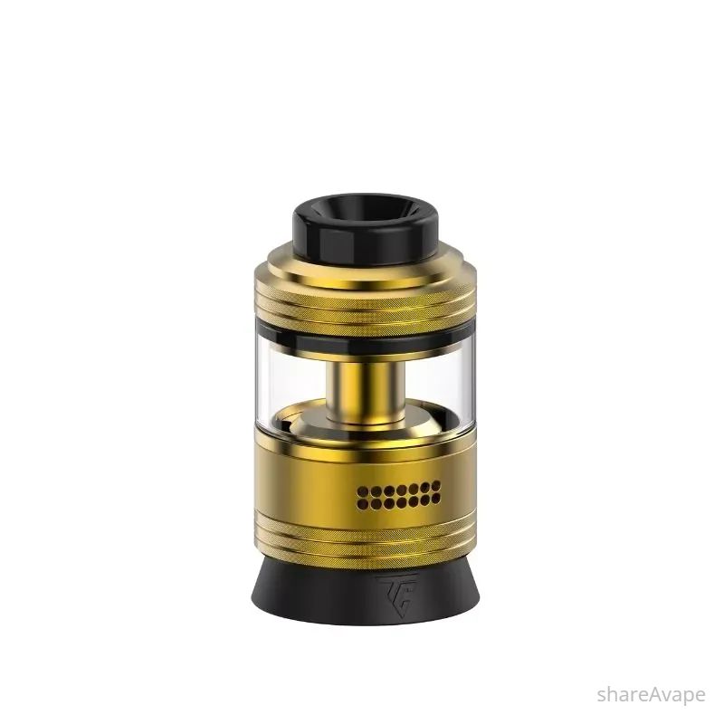Authentic Thunder Cloud x Coilturd AN RTA 25mm Rebuildable Tank Atomizer – Dual Coil, Top Airflow, Leakproof Design