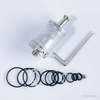 RekaVape Taifun GTR Style MTL RTA – 316SS + PC, 4.0ml, 23mm, Black/Silver