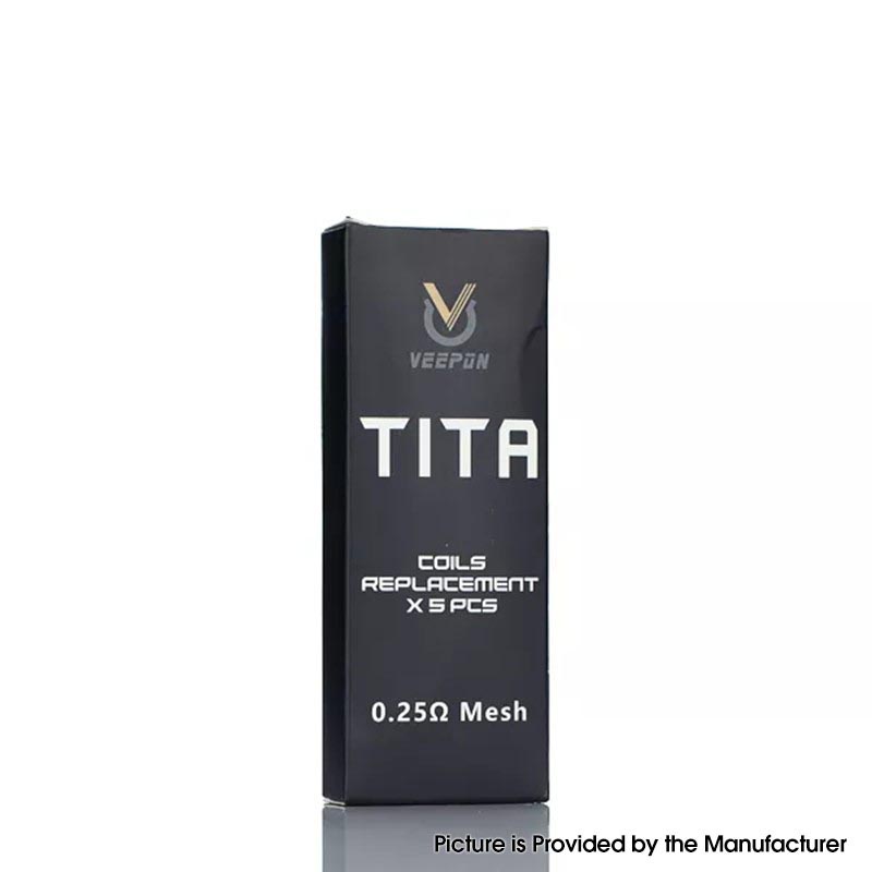 Authentic Veepon Tita AIO Replacement Coil (5 PCS)