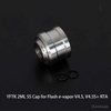 YFTK SS Cap 2ml for Flash e-vapor V4.5 Style RTA