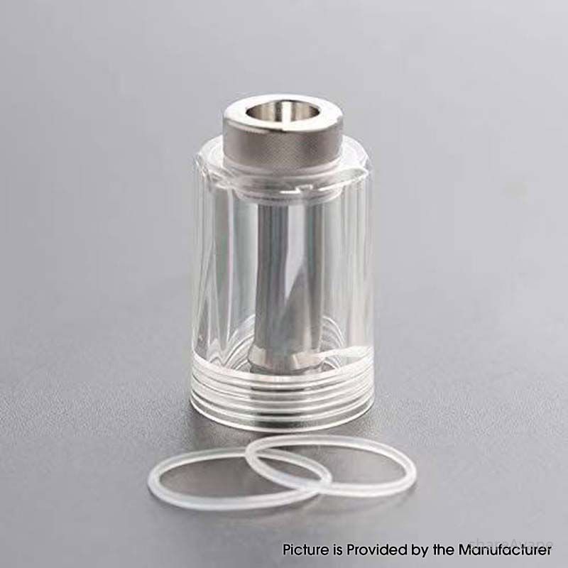 YFTK Diamond Tank Tube for Flash-e-Vapor V4.5 / V4.5S+ Style RTA – 5.0ml