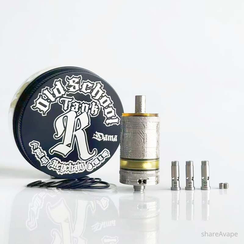 RekaVape OST-R Dama Style MTL RTA – 22mm, 3.5ml / 4.5ml, Air Pins 1.0–1.8mm