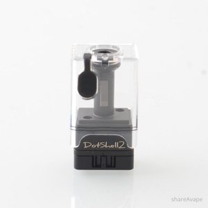 DotShell 2 Style RBA Tank Kit for dotAIO V1 / V2 – 1.0–2.0mm Airflow Options